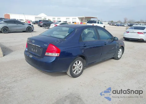 2009 Kia Spectra Ex from USA, damaged, VIN KNAFE221X95589133